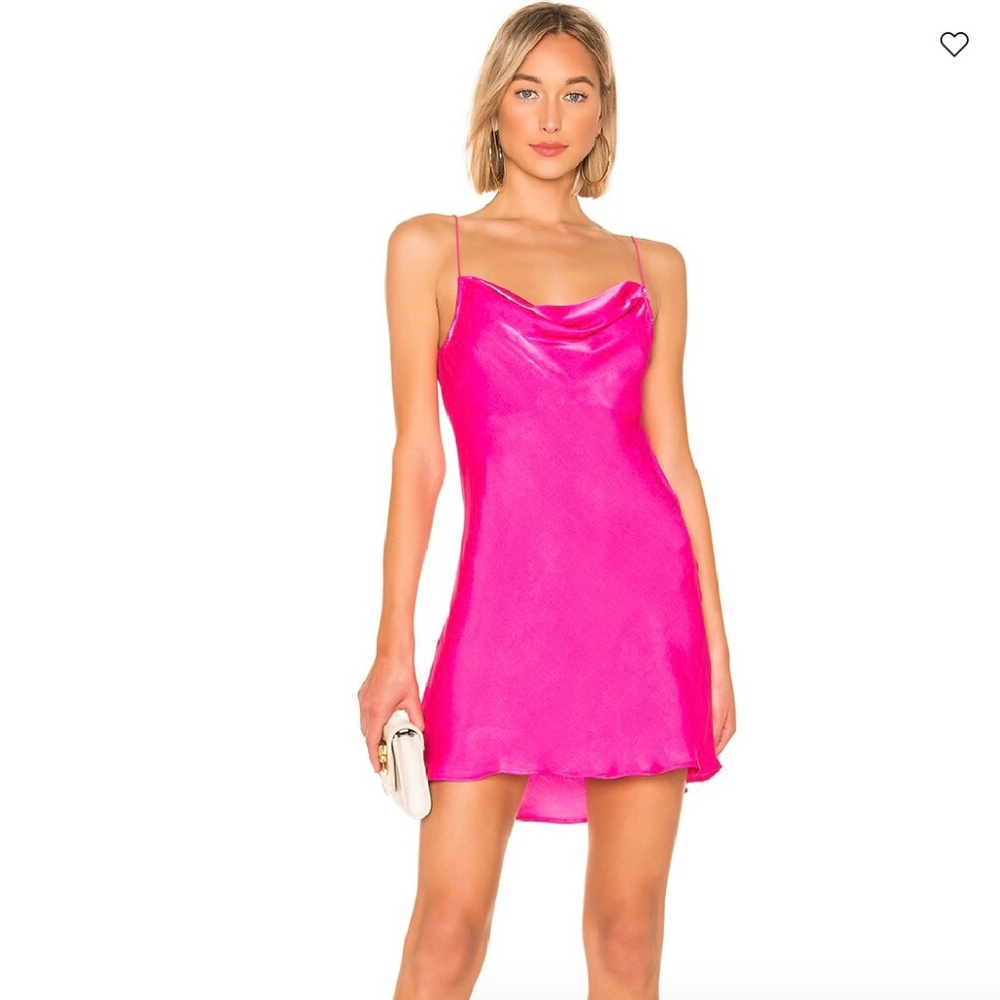 Pink Slip Dress (Show me your Mumu Sabine slip dress)